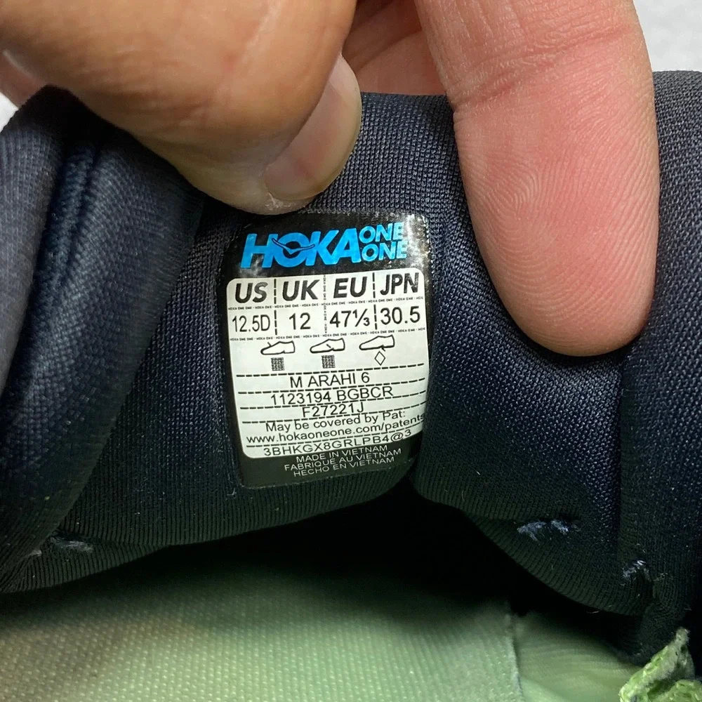Hoka One One see tears